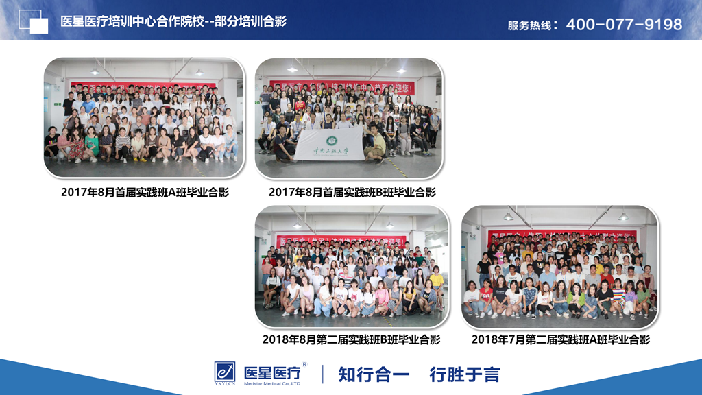 永信贵宾会医疗培训中心合作院校——培训班剪影
