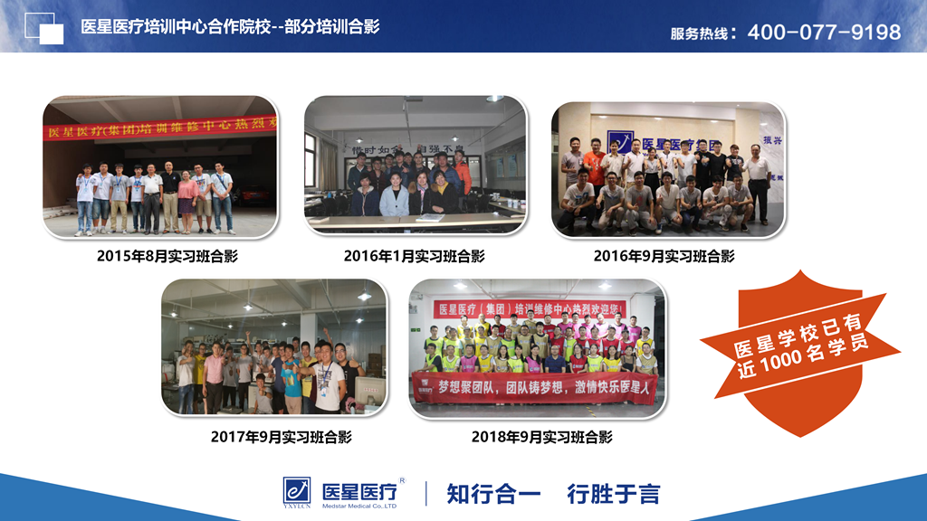 永信贵宾会医疗培训中心合作院校——培训班剪影