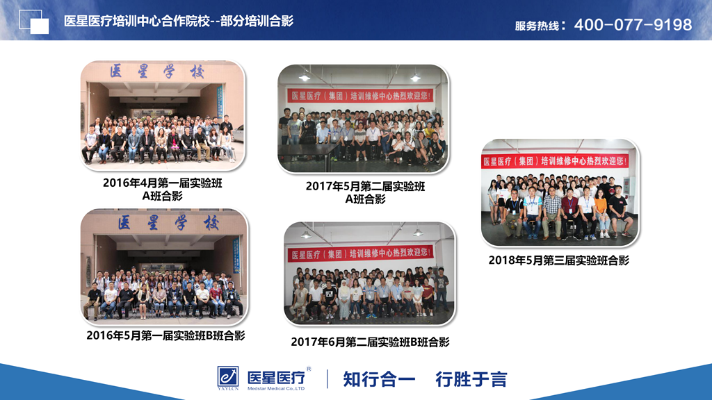 永信贵宾会医疗培训中心合作院校——培训班剪影