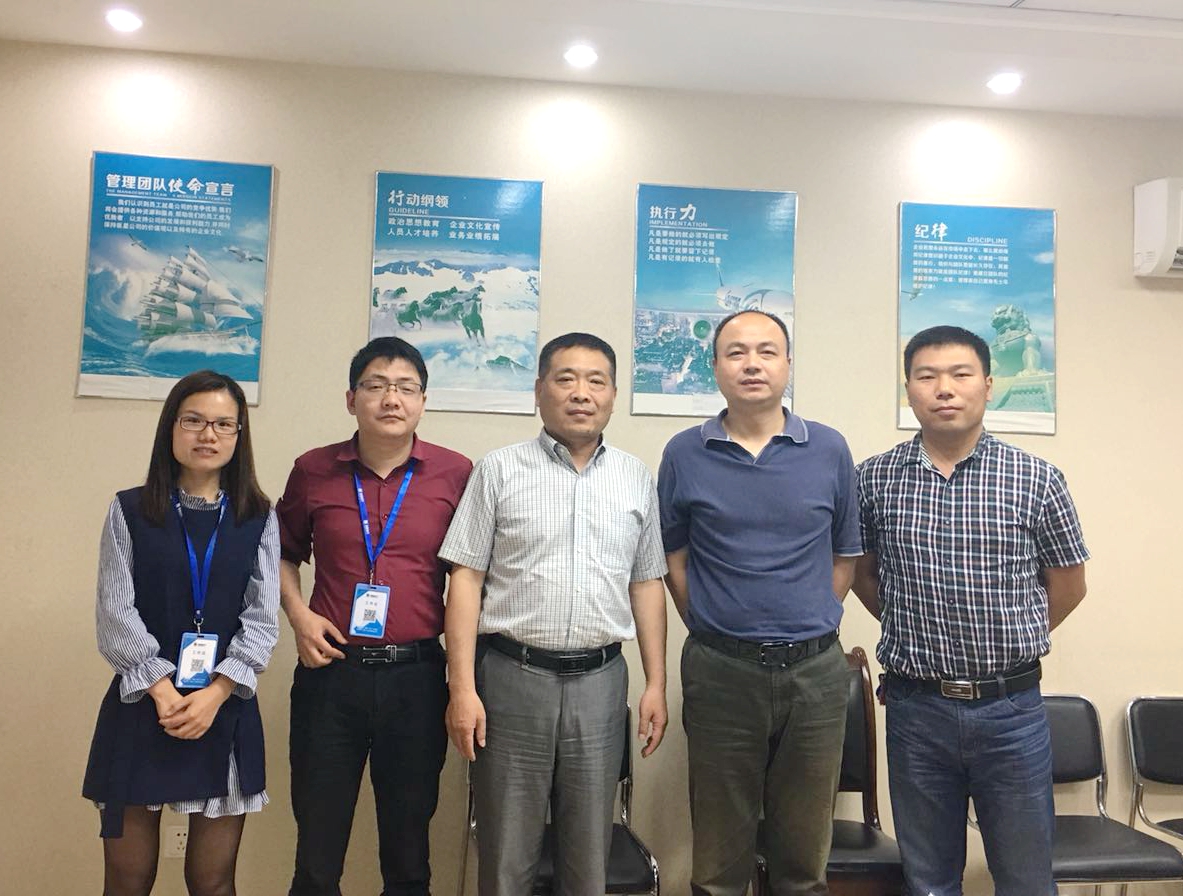 【永信贵宾会学校】新乡医学院生物医学工程学院领导一行来我司考察